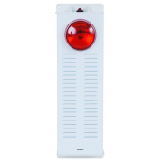 Albox MBS34S Metal Box Dual Piezo Siren w Tamper Switch & Strobe Light